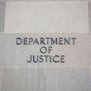 Department of Justice logo: A symbol representing the Department of Justice, a government agency responsible for enforcing the law- Moss Bollinger LLP